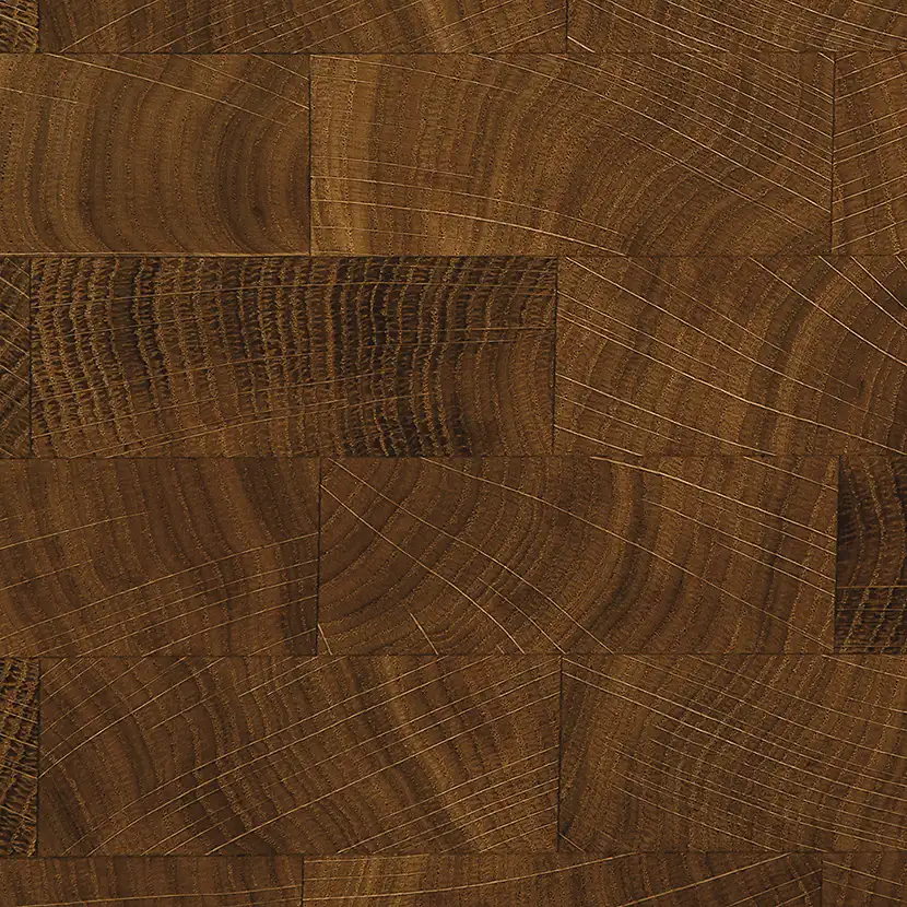 Planche à découper en chêne 40 x 40 x 6 cm (épaisseur bois 4.5 cm)