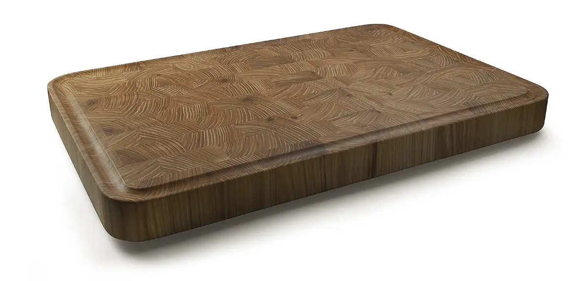 Planche à découper en Frêne-Olivier 50 x 33 x 5 cm (épaisseur bois 4 cm)