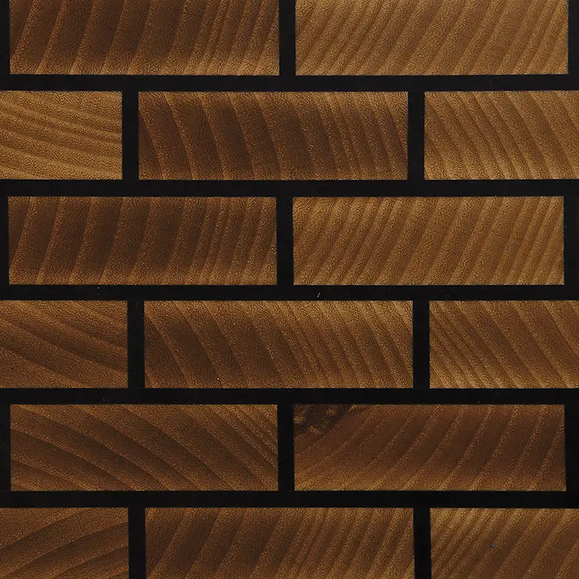 Planche à découper en Frêne avec liserets en Noyer américain 38 x 30 x 5 cm (épaisseur bois 4 cm)