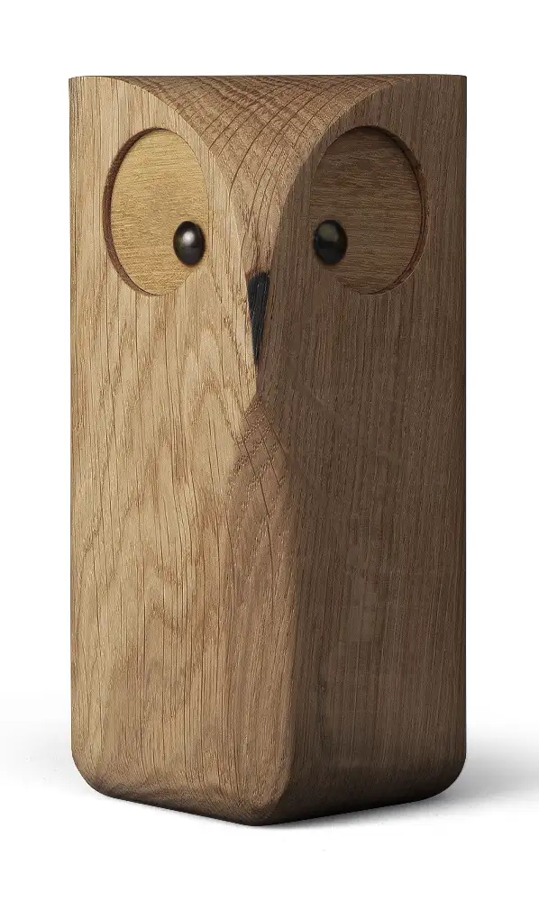 Chouette Déco 6.8 x 6.8 x 16 cm