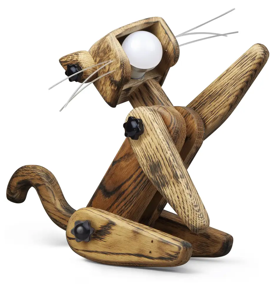 Kitty - Finition Chêne bringé ou chêne huilé