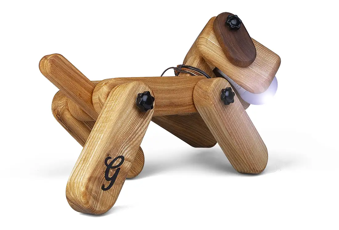 Dogui truffe beige avec collier