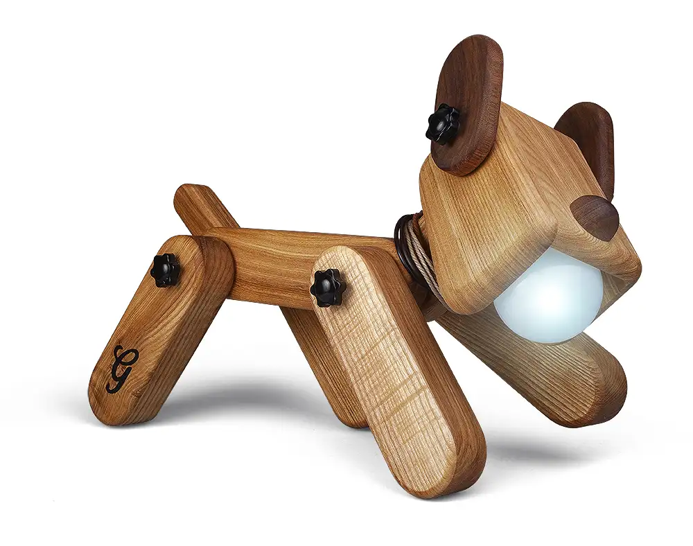 Dogui truffe beige avec collier