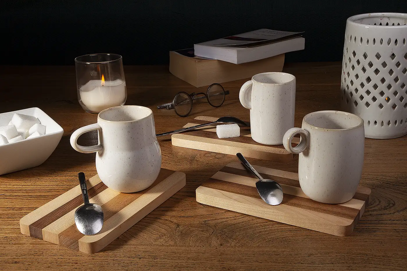 1 Dessous de tasse “Tea/Coffee Time”