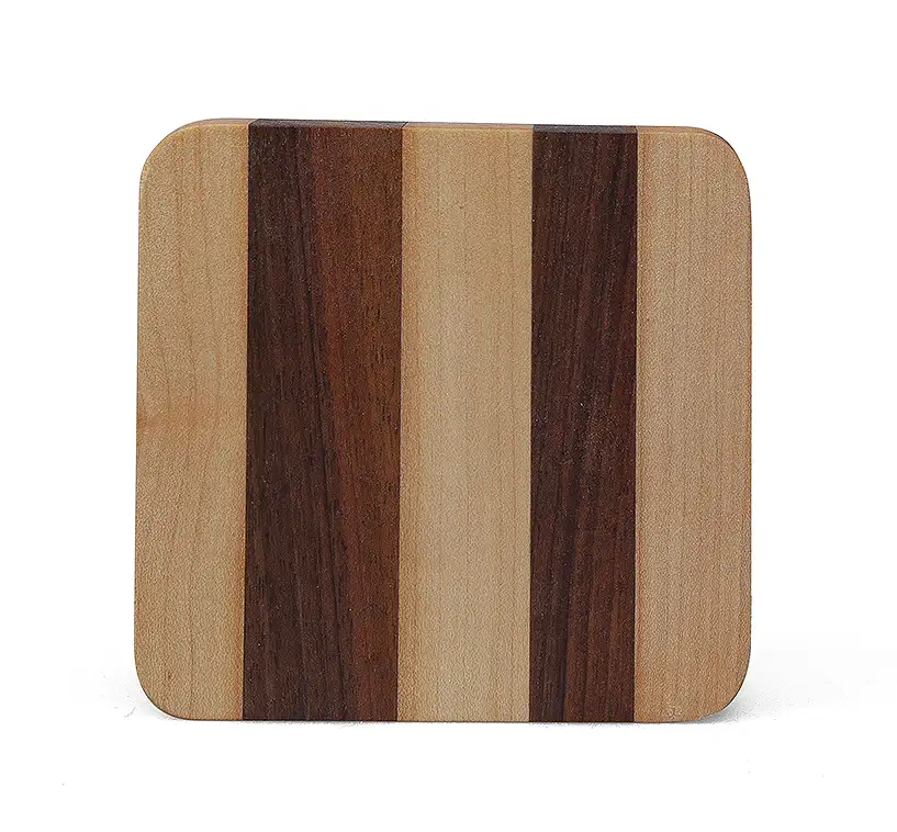 1 Dessous de verre (sous-bock) en bois précieux