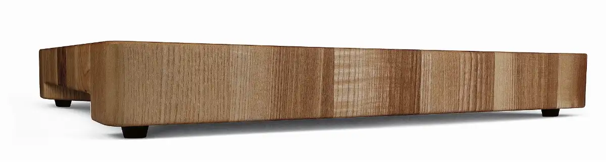 Planche à découper en Frêne gris 40 x 30 x 5.5 cm (épaisseur bois 4.5 cm)